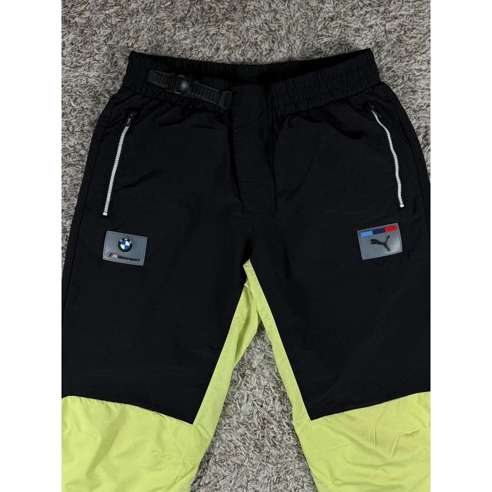 Puma x BMW Motorsport Street Woven Pants 599485-05 Men's Size Medium